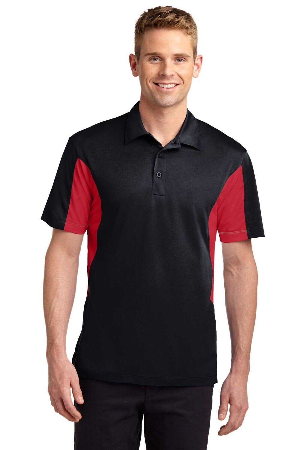 Tall Side Blocked Micropique Sport-Wick
