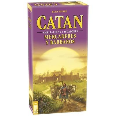 Devir - Catan: Mercaderes y Barbaros ampliación a 5-6 jugadores Devir - Catan: Mercaderes y Barbaros ampliación a 5-6 jugadores