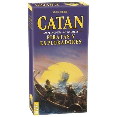 Devir - Catan: Piratas y Exploradores ampliación a 5-6 jugadores Devir - Catan: Piratas y Exploradores ampliación a 5-6 jugadores