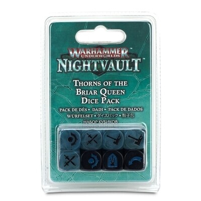 Games Workshop - Warhammer Underworlds: Nightvault - Pack de dados de Espinas de la Reina Zarza