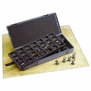 Chessex - Caja para miniaturas - 56 figuras de 35 mm