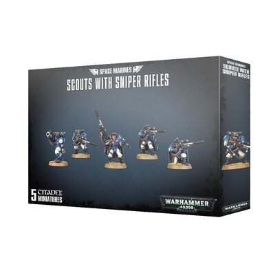 Games Workshop - Warhammer 40,000: Space Marine Scouts with Sniper Rifles