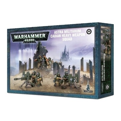 Games Workshop - Warhammer 40,000: Astra Militarum Cadian Heavy Weapon Squad