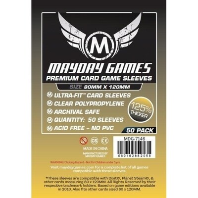 Mayday Games - Funda protectora Magnum Ultra-Fit Dixit para cartas de 80mm x 120mm