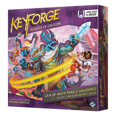 Fantasy Flight - KeyForge: Mundos en Colisión Caja de Inicio Fantasy Flight - KeyForge: Mundos en Colisión Caja de Inicio
