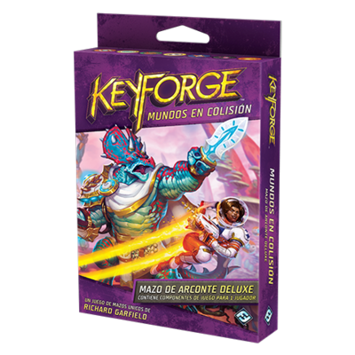 Fantasy Flight - KeyForge: Mundos en Colisión Mazo de Arconte Deluxe Fantasy Flight - KeyForge: Mundos en Colisión Mazo de Arconte Deluxe
