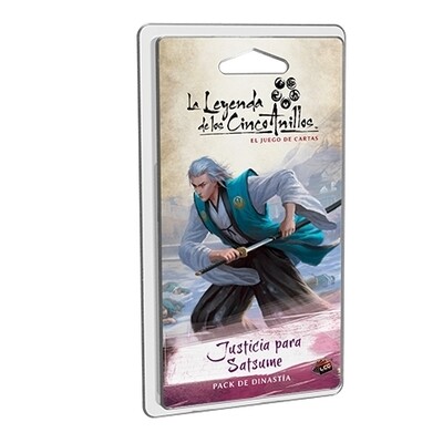 Fantasy Flight - La leyenda de los 5 anillos: Justicia para Satsume Fantasy Flight - La leyenda de los 5 anillos: Justicia para Satsume
