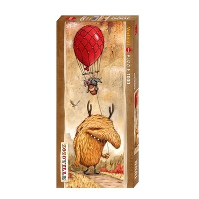 Heye - Zozoville: Red Balloon - 1000 piezas Heye - Zozoville: Red Balloon - 1000 piezas