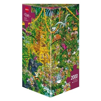 Heye - Michael Ryba: Deep Jungle (Caja triangular) - 2000 piezas