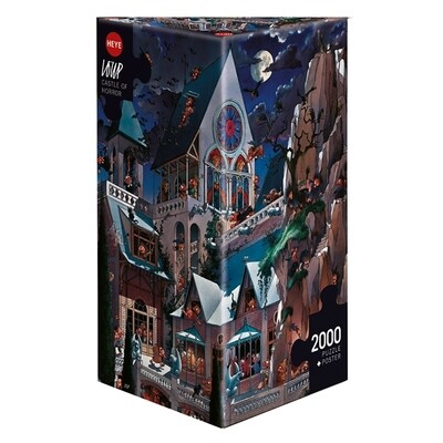 Heye - JeanJaques Loup: Castle of Horror (Caja triangular) - 2000 piezas