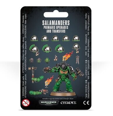 Games Workshop - Mejoras y calcomanías de Salamanders Primaris