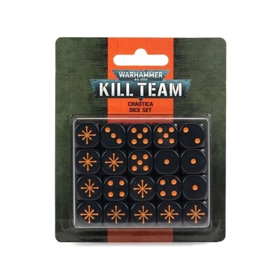 Games Workshop - Kill Team: Chaotica Dice Set