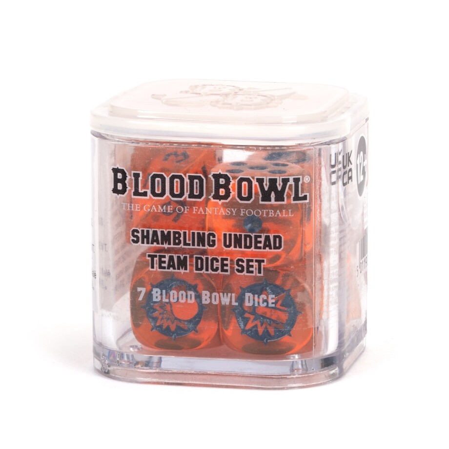 Games Workshop - Blood Bowl: Shambling Undead Dice Set