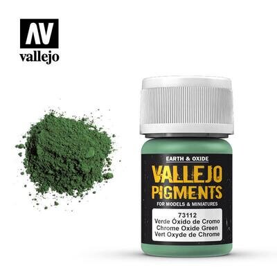 Vallejo - Pigments: Verde Oxido de Cromo