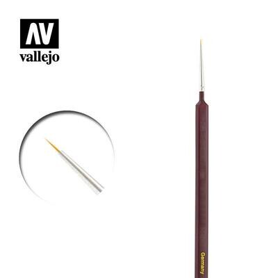 Vallejo - Pinceles: Pincel Toray, Mango Triangular No.0