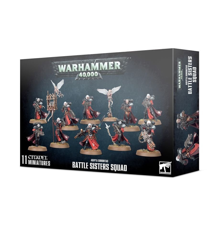 Games Workshop - Warhammer 40000: Adeptas Sororitas: Escuadra de hermanas De Batalla
