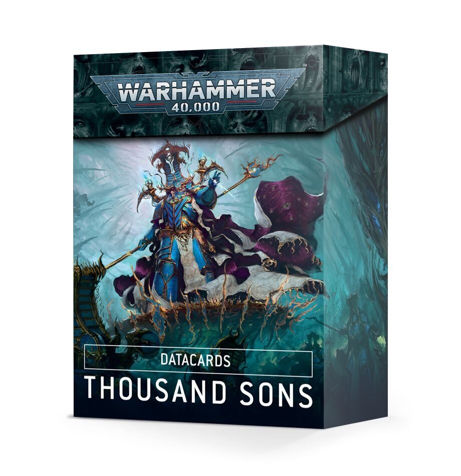 Games Workshop - Warhammer 40000: Datacards: Thousand Sons (Español)