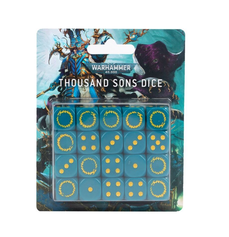 Games Workshop - Warhammer 40000: Thousand Sons Dice Set