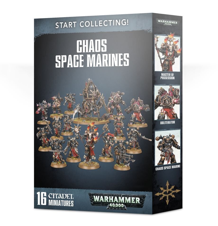 Games Workshop - Warhammer 40000: Start Collecting! Chaos Space Marines