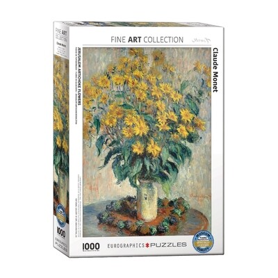 EuroGraphics - Claude Monet: Flores de alcachofa - 1000 piezas