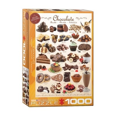 EuroGraphics - Chocolate - 1000 piezas
