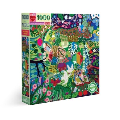 eeBoo - Bountiful Garden - rompecabezas cuadrado - 1000 piezas