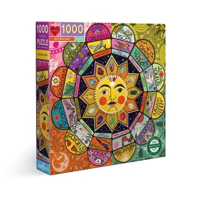 eeBoo - Astrology - rompecabezas cuadrado - 1000 piezas