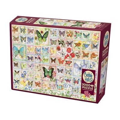 Cobble Hill - Butterflies and Blossoms - 2000 piezas