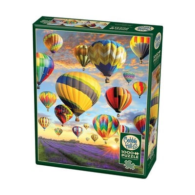 Cobble Hill - Hot Air Balloons - 1000 piezas