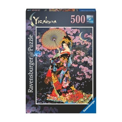 Ravensburger - Haruyo Morita: Yozakura 500 piezas