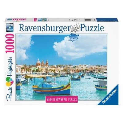 Ravensburger - Medierranean Malta 1000 piezas