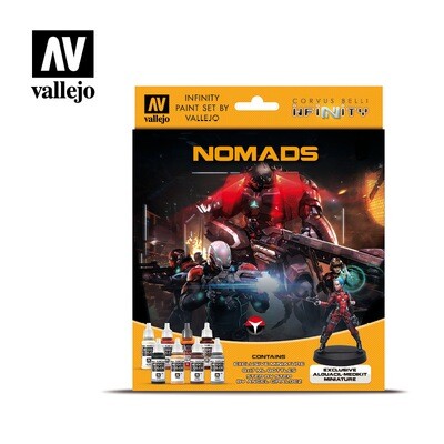 Vallejo - Model Color - Set: Infinity Nomads con figura exclusiva