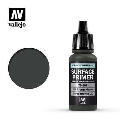 Vallejo - Surface Primer - Color: Verde Bronce UK