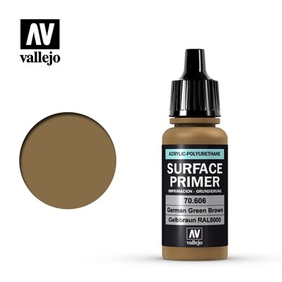 Vallejo - Surface Primer - Color: Gelbbraun RAL8000