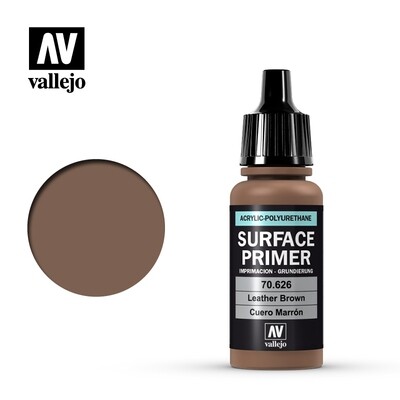 Vallejo - Surface Primer - Primer: Cuero Marrón