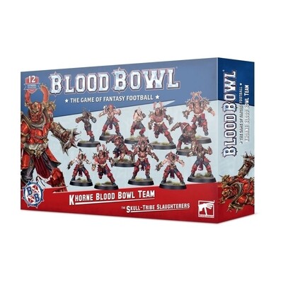 Games Workshop - Blood Bowl: Skull-tribe Slaughterers Khorne Team
