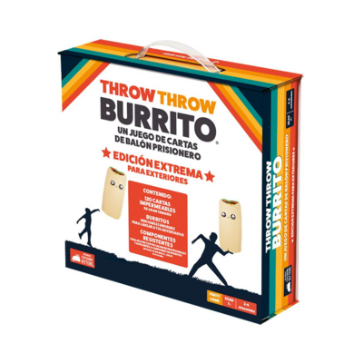 Exploding Kittens - Throw Throw Burrito Edición Extrema para Exteriores