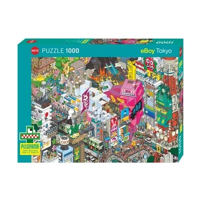 Heye - eBoy: Pixorama - Tokyo Quest - 1000 piezas