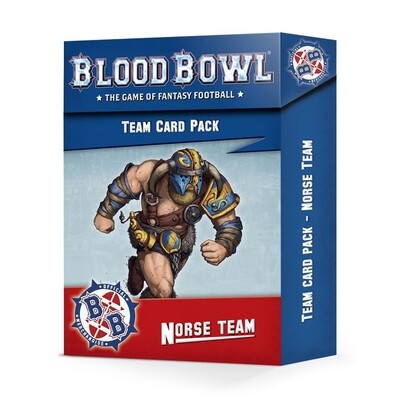 Games Workshop - Blood Bowl:  Norse Team card pack