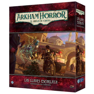 Fantasy Flight - Arkham Horror LCG: Las Llaves Escarlata expansión de campaña