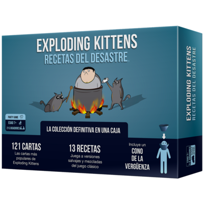 Exploding Kittens - Exploding Kittens: Recetas del desastre