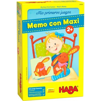 Haba - Mis primeros juegos – Memo con Maxi