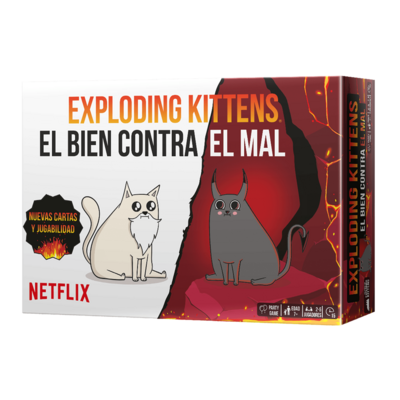 Exploding Kittens - Exploding Kittens El bien contra el mal