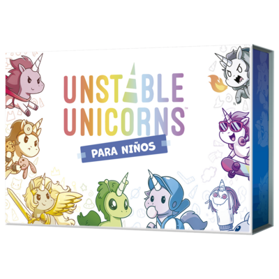 TeeTurtle - Unstable Unicorns para niños
