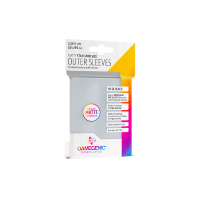 Gamegenic - Outer Sleeves Matte Standard Size
