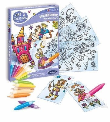 SentoSphere - STICKER VITRAIL PETITS PRINCES SentoSphere - STICKER VITRAIL PETITS PRINCES