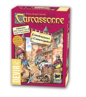 Devir - Carcassonne: Constructores y Comerciantes Devir - Carcassonne: Constructores y Comerciantes