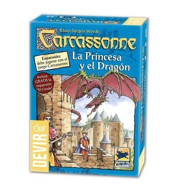 Devir - Carcassonne: La Princesa y el dragon Devir - Carcassonne: La Princesa y el dragon