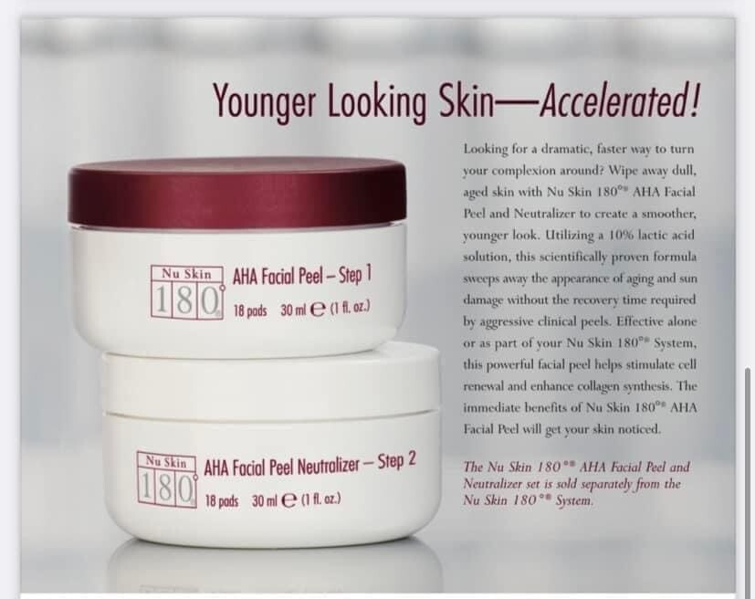180°® AHA Facial Peel and Neutralizer