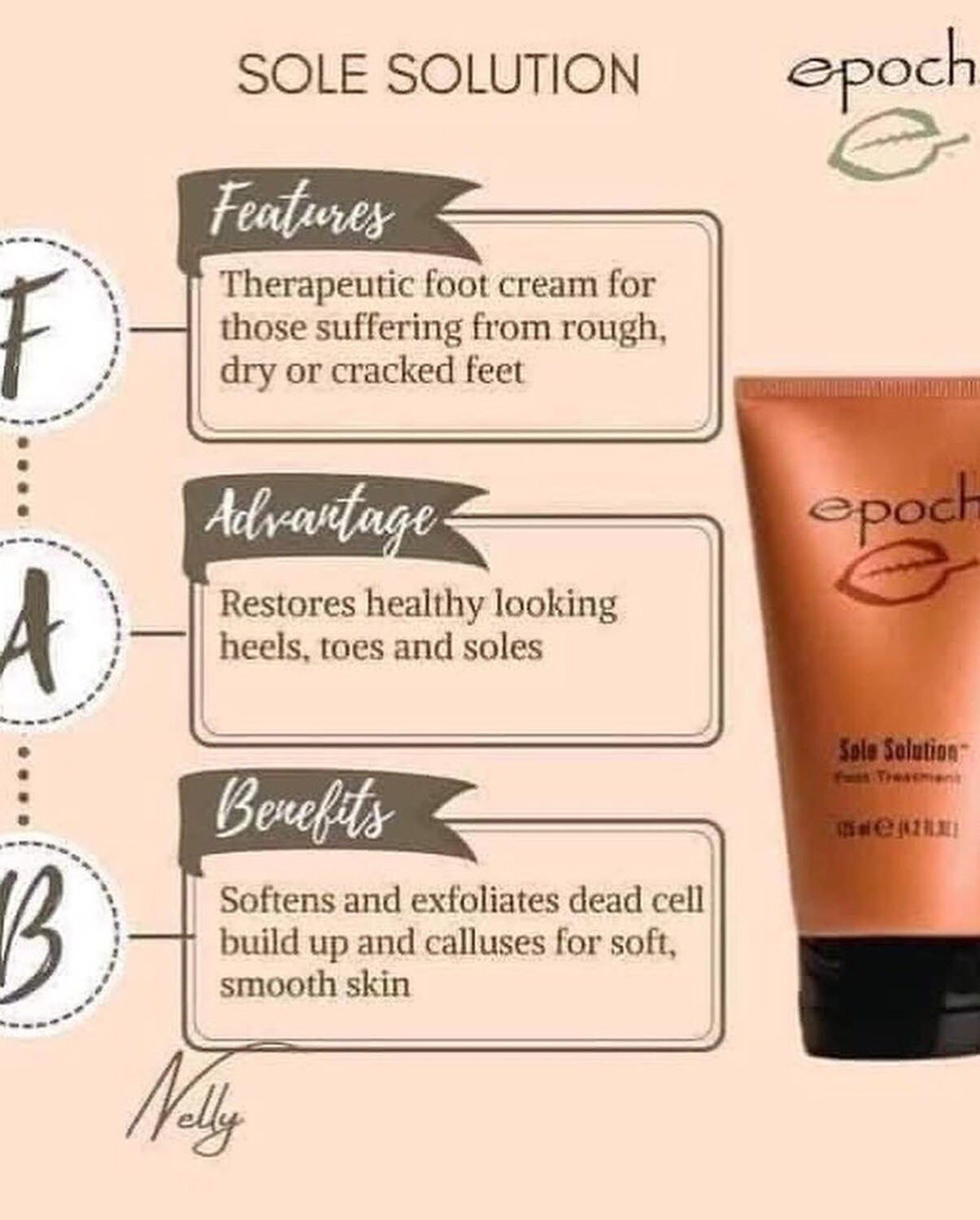 Pedi-in-a-bottle (sole solution)